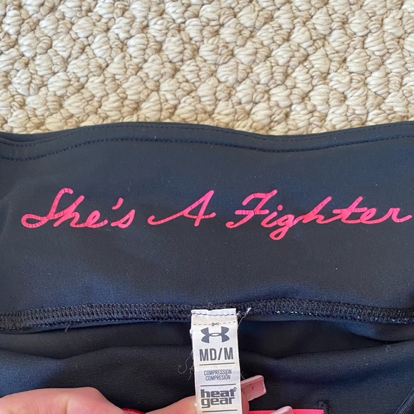 Under Armour Breast Cancer Awareness Leggings - Picture 4 of 6